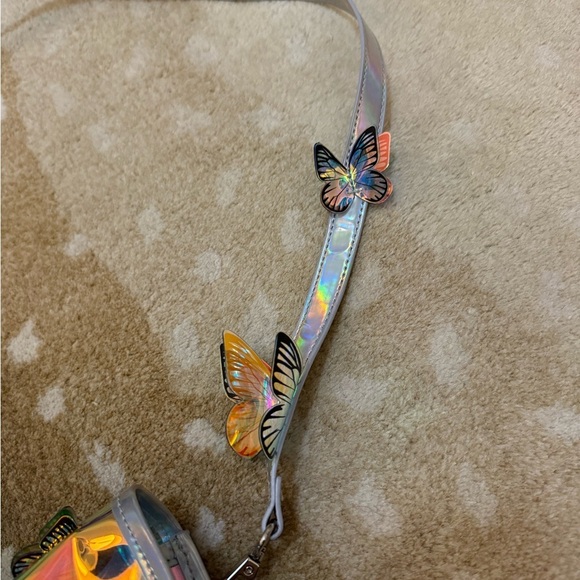 Dolls Kill Clubexx disco butterfly adjustable purse one size fits all - Picture 3 of 10